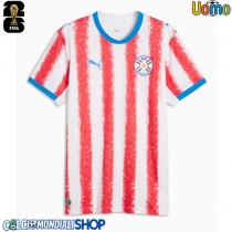 Maglie da calcio Paraguay Prima Maglia Mondiali 2026  Manica Corta